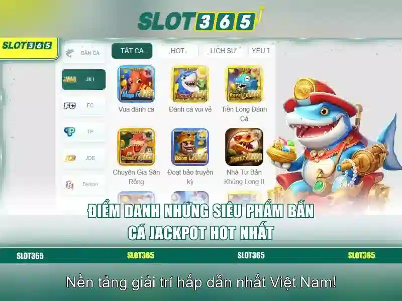 Đặc điểm nổi bật của Slot365<h>Danh mục trò chơi</h><p><span style=